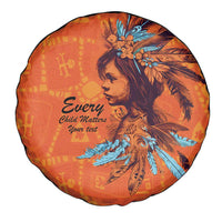 Awareness for Indigenous Orange Day Spare Tire Cover Canadian Indigenous Art - Wonder Print Shop