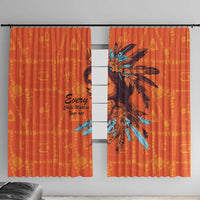 Awareness for Indigenous Orange Day Window Curtain Canadian Indigenous Art - Wonder Print Shop
