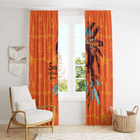 Awareness for Indigenous Orange Day Window Curtain Canadian Indigenous Art - Wonder Print Shop