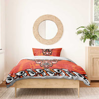 Awareness for Indigenous Orange Day Bedding Set Haida Spirit Animals - Wonder Print Shop