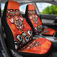 Awareness for Indigenous Orange Day Car Seat Cover Haida Spirit Animals - Wonder Print Shop