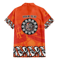 Awareness for Indigenous Orange Day Family Matching Mermaid Dress and Hawaiian Shirt Haida Spirit Animals - Wonder Print Shop