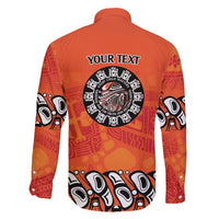 Awareness for Indigenous Orange Day Family Matching Summer Maxi Dress and Hawaiian Shirt Haida Spirit Animals - Wonder Print Shop