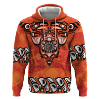 Awareness for Indigenous Orange Day Hoodie Haida Spirit Animals - Wonder Print Shop