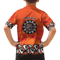 Awareness for Indigenous Orange Day Kid Hawaiian Shirt Haida Spirit Animals - Wonder Print Shop