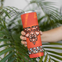 Awareness for Indigenous Orange Day Skinny Tumbler Haida Spirit Animals - Wonder Print Shop