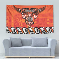 Awareness for Indigenous Orange Day Tapestry Haida Spirit Animals - Wonder Print Shop