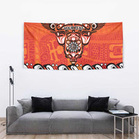 Awareness for Indigenous Orange Day Tapestry Haida Spirit Animals - Wonder Print Shop