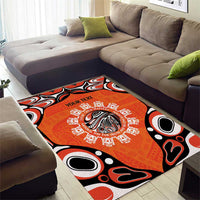 Awareness for Indigenous Orange Day Area Rug Kindness and Equality - Wonder Print Shop