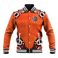 Awareness for Indigenous Orange Day Baseball Jacket Kindness and Equality - Wonder Print Shop