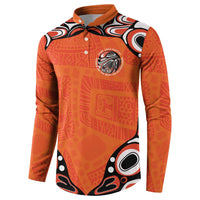Awareness for Indigenous Orange Day Button Sweatshirt Kindness and Equality - Wonder Print Shop