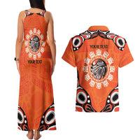 Awareness for Indigenous Orange Day Couples Matching Tank Maxi Dress and Hawaiian Shirt Kindness and Equality - Wonder Print Shop