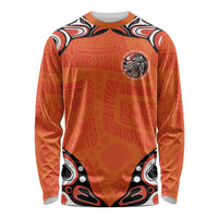 Awareness for Indigenous Orange Day Long Sleeve Shirt Kindness and Equality - Wonder Print Shop
