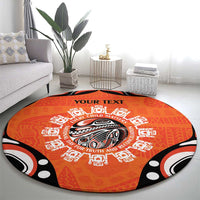 Awareness for Indigenous Orange Day Round Carpet Kindness and Equality - Wonder Print Shop