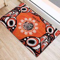 Awareness for Indigenous Orange Day Rubber Doormat Kindness and Equality - Wonder Print Shop