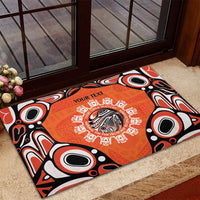 Awareness for Indigenous Orange Day Rubber Doormat Kindness and Equality - Wonder Print Shop