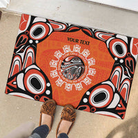 Awareness for Indigenous Orange Day Rubber Doormat Kindness and Equality - Wonder Print Shop