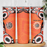 Awareness for Indigenous Orange Day Skinny Tumbler Kindness and Equality - Wonder Print Shop