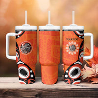 Awareness for Indigenous Orange Day Tumbler With Handle Kindness and Equality - Wonder Print Shop