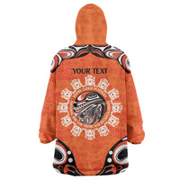 Awareness for Indigenous Orange Day Wearable Blanket Hoodie Kindness and Equality - Wonder Print Shop