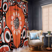 Awareness for Indigenous Orange Day Window Curtain Kindness and Equality - Wonder Print Shop