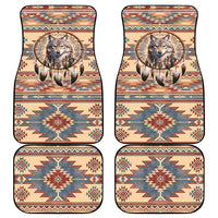 Indigenous Peoples Day Car Mats Native American Dream Catcher Wolf Tribal-inspired - Wonder Print Shop
