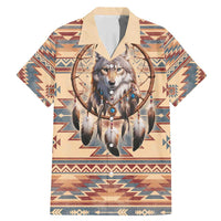 Indigenous Peoples Day Family Matching Mermaid Dress and Hawaiian Shirt Native American Dream Catcher Wolf Tribal-inspired - Wonder Print Shop