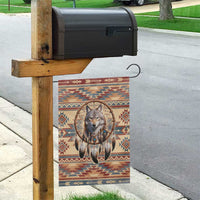 Indigenous Peoples Day Garden Flag Native American Dream Catcher Wolf Tribal-inspired - Wonder Print Shop