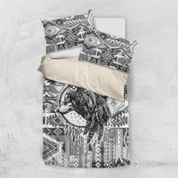 Indigenous Peoples Day Bedding Set Native American Wolf with Dreamcatcher - Wonder Print Shop