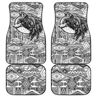 Indigenous Peoples Day Car Mats Native American Wolf with Dreamcatcher - Wonder Print Shop
