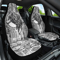 Indigenous Peoples Day Car Seat Cover Native American Wolf with Dreamcatcher - Wonder Print Shop