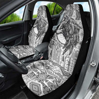 Indigenous Peoples Day Car Seat Cover Native American Wolf with Dreamcatcher - Wonder Print Shop