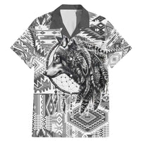 Indigenous Peoples Day Family Matching Mermaid Dress and Hawaiian Shirt Native American Wolf with Dreamcatcher - Wonder Print Shop