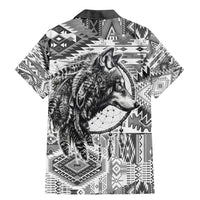 Indigenous Peoples Day Family Matching Mermaid Dress and Hawaiian Shirt Native American Wolf with Dreamcatcher - Wonder Print Shop