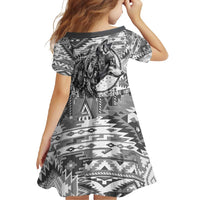 Indigenous Peoples Day Family Matching Tank Maxi Dress and Hawaiian Shirt Native American Wolf with Dreamcatcher - Wonder Print Shop