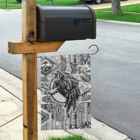 Indigenous Peoples Day Garden Flag Native American Wolf with Dreamcatcher - Wonder Print Shop