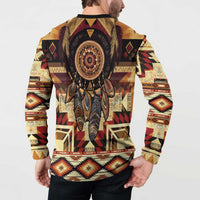 Make America Native Again Button Sweatshirt Indigenous Peoples Day - Wonder Print Shop