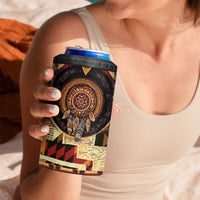Make America Native Again 4 in 1 Can Cooler Tumbler Indigenous Peoples Day - Wonder Print Shop