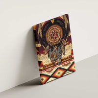 Make America Native Again Canvas Wall Art Indigenous Peoples Day - Wonder Print Shop