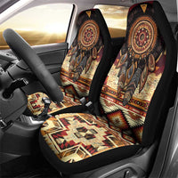 Make America Native Again Car Seat Cover Indigenous Peoples Day - Wonder Print Shop