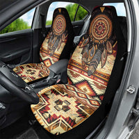 Make America Native Again Car Seat Cover Indigenous Peoples Day - Wonder Print Shop