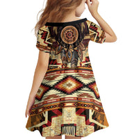 Make America Native Again Family Matching Long Sleeve Bodycon Dress and Hawaiian Shirt Indigenous Peoples Day - Wonder Print Shop