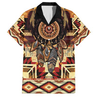 Make America Native Again Family Matching Off The Shoulder Long Sleeve Dress and Hawaiian Shirt Indigenous Peoples Day - Wonder Print Shop