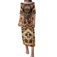 Make America Native Again Family Matching Puletasi and Hawaiian Shirt Indigenous Peoples Day - Wonder Print Shop