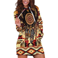 Make America Native Again Hoodie Dress Indigenous Peoples Day - Wonder Print Shop