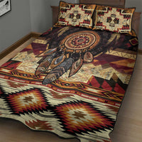 Make America Native Again Quilt Bed Set Indigenous Peoples Day - Wonder Print Shop