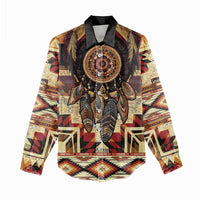 Make America Native Again Women Casual Shirt Indigenous Peoples Day - Wonder Print Shop