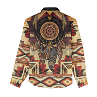 Make America Native Again Women Casual Shirt Indigenous Peoples Day - Wonder Print Shop