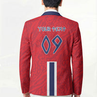 Custom Norway Viking Row - Alt for Norge Blazer Norge Football Supporter Flag Edition