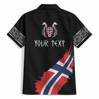 Victory or Valhalla Norway Football Personalized Hawaiian Shirt Norge Football Supporter